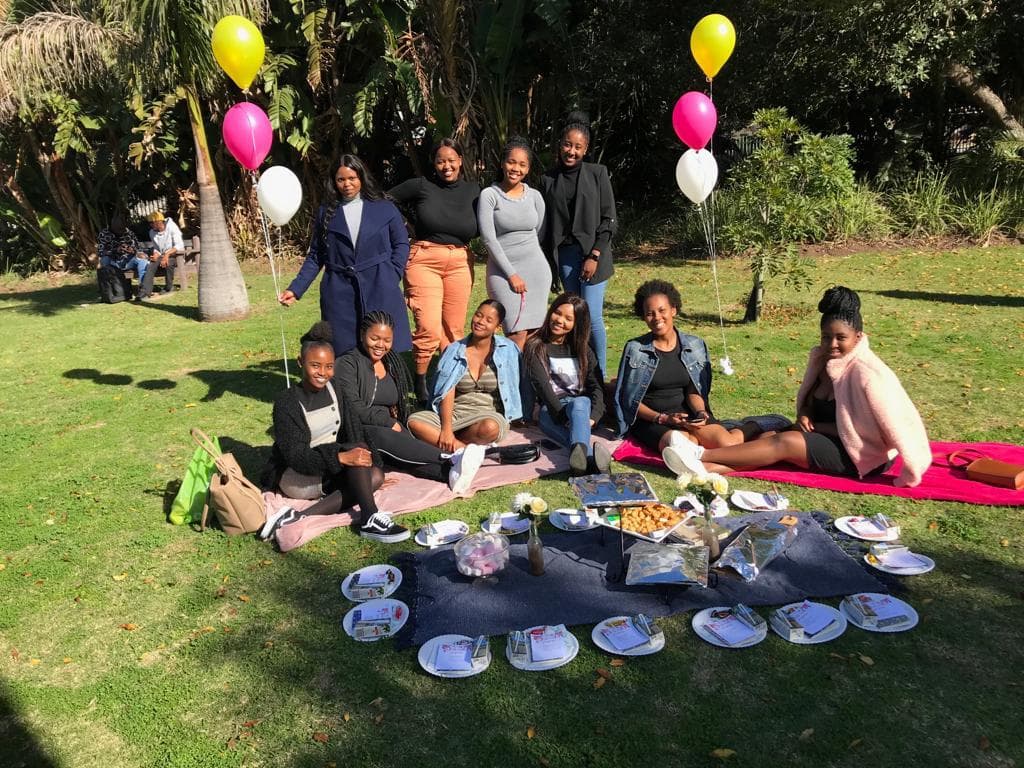 The sisterhood gathered for a picnic
